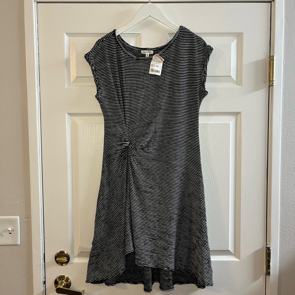 Max Studio Monochrome Striped Top NWT